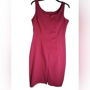 Express Stretch Red Sleeveless Bodycon Dress Size 9/10 Eveningwear Date Night